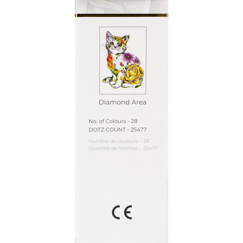 Diamond Dotz Diamond Embroidery Facet Art Kit 21.7"X30.7"-Flower Puss