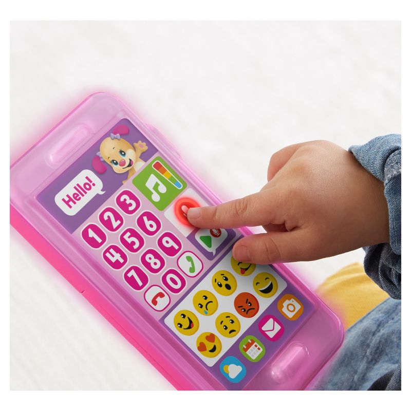 Fisher-Price Laugh and Learn Leave A Message Smart Phone Pink