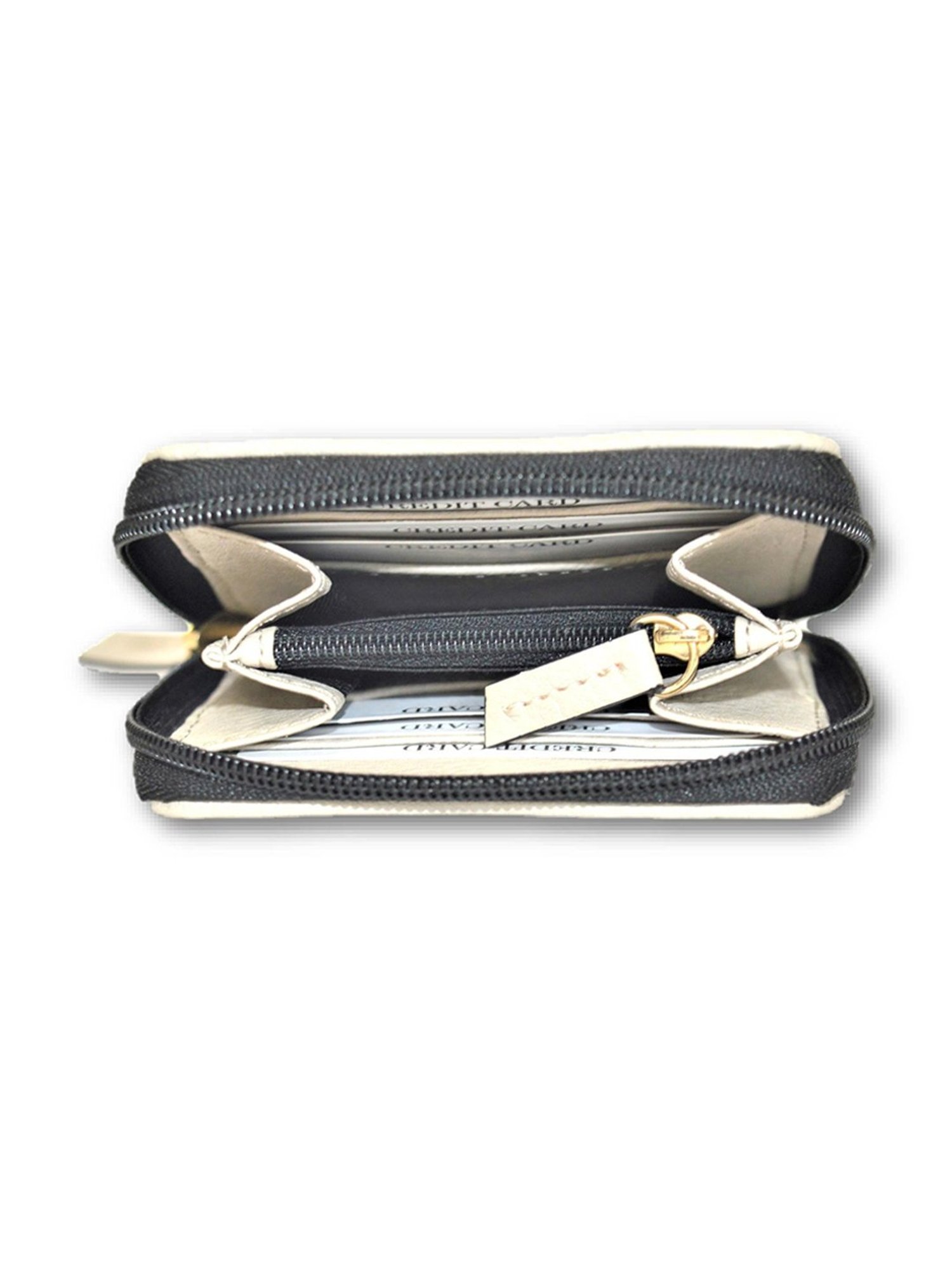 BELWABA Grey Printed Wallet for Women