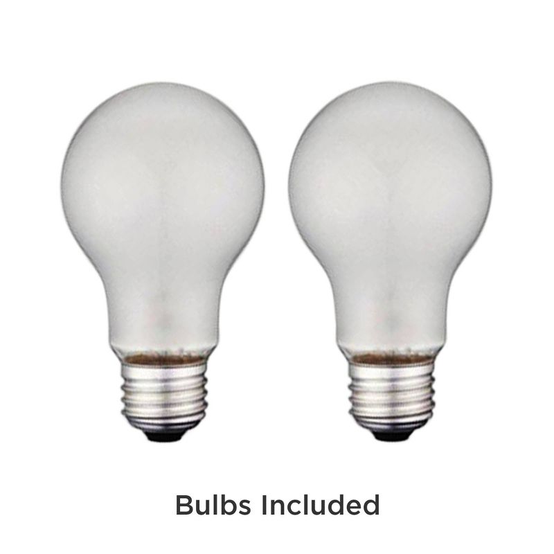 Pro Track Set of 2 Black Gooseneck Headboard Clip Lamps