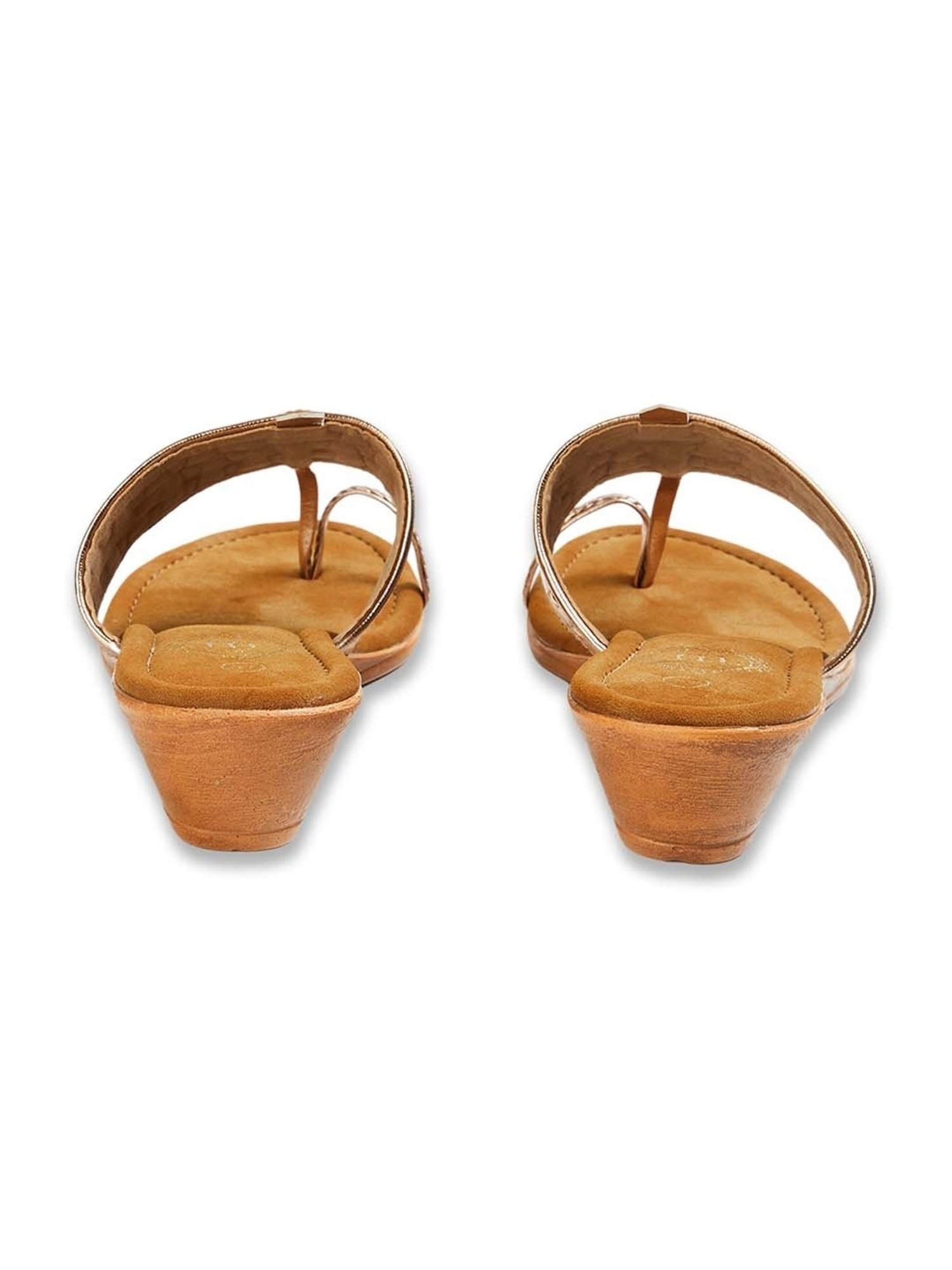 Melange by Lifestyle Women's Sultan Toe Ring Wedges