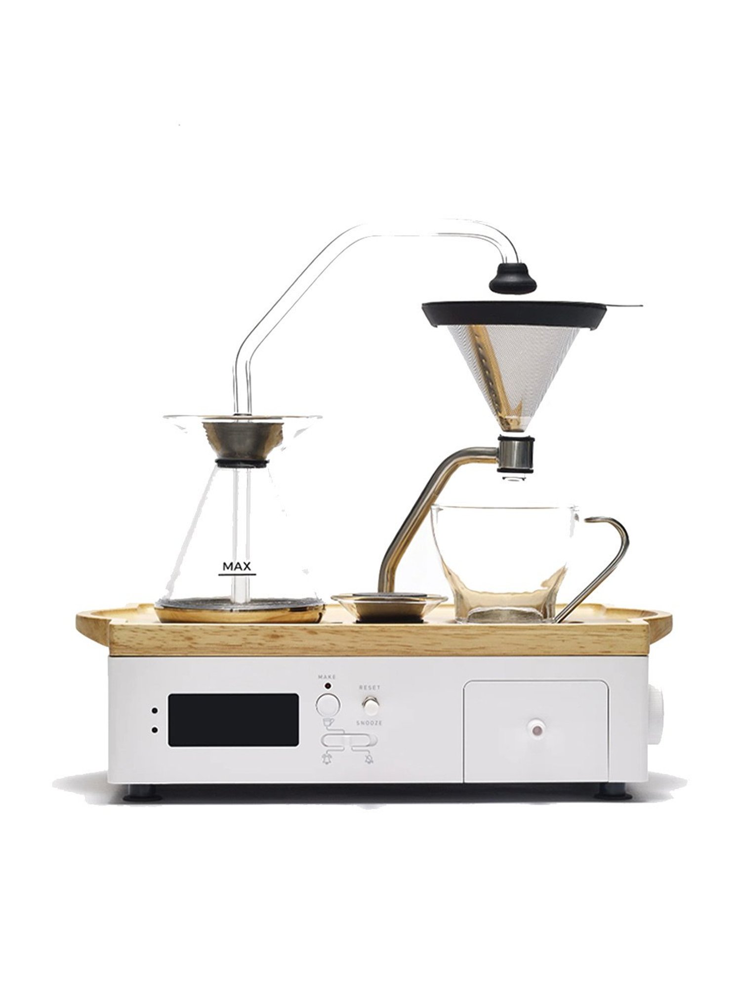 JOY RESOLVE Coffee Alarm Clock (White)