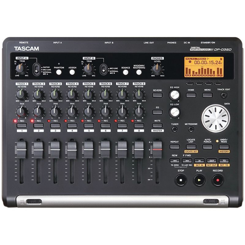 Tascam TASCAM DP-03SD 8-Channel Portastudio