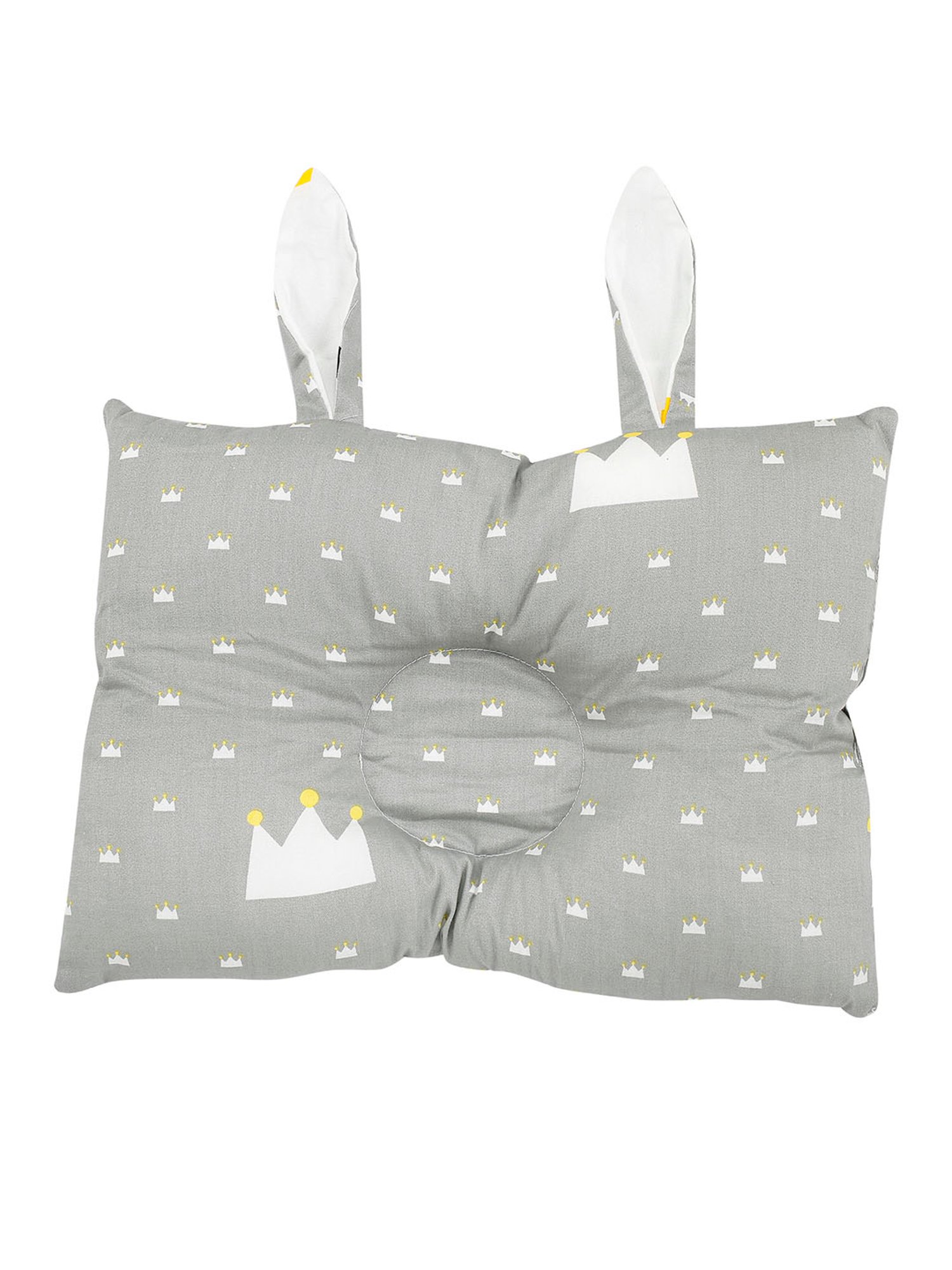 Baby Moo Royal Grey Double Sided Pillow