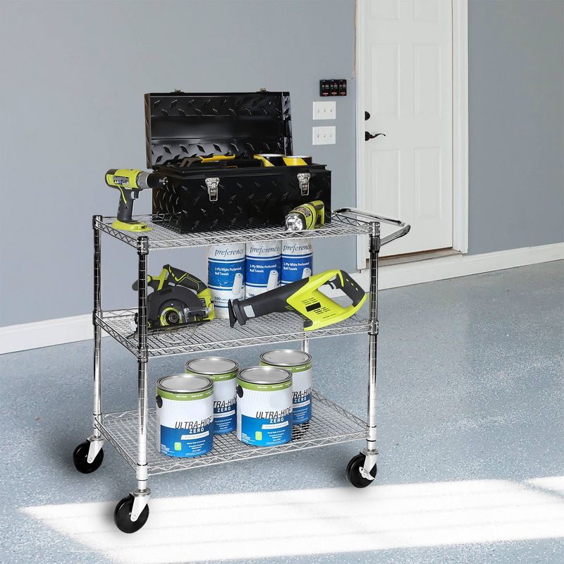 Seville Classics NSF Listed Industrial All-Purpose Utility Cart