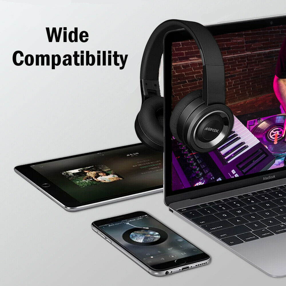 Foldable Bluetooth Headphones Wireless Headset Over Ear Noise Reduction Earphone