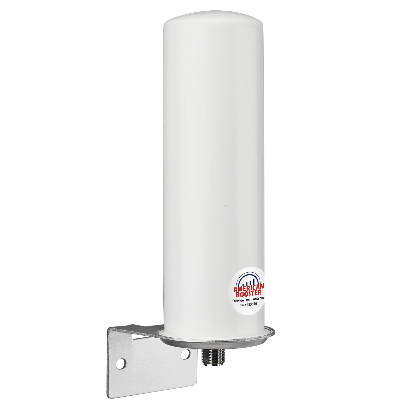 American Booster Outside Omni-Directional Antenna (N-Female connector) and Hardware Kit - For Mounting or Pole Mounting