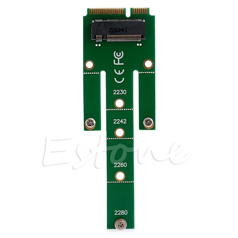 NGFF M.2 B Key SATA-Based SSD to MSATA Converter Adapter Card 22x60mm R9JB