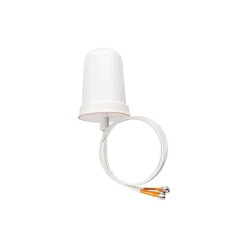 Aironet Dual-Band Omnidirectional Wi-Fi Antenna, 4 dBi (2.4 GHz)/4 dBi (5 GHz), MIMO (4 Ports), Wall/Mast Mount, 1-Year Limited Hardware Warranty (AIR-ANT2544V4M-R=)