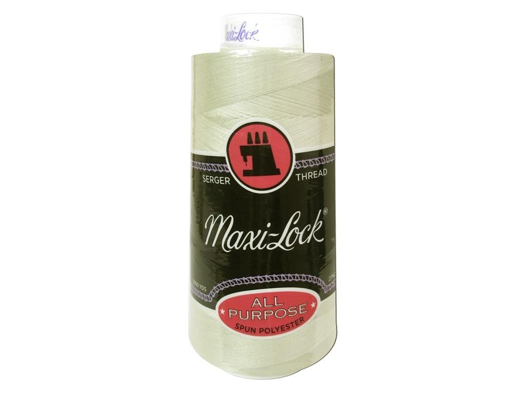 51 32674 A E MAXI LOCK THREAD 3000YD EGGSHELL