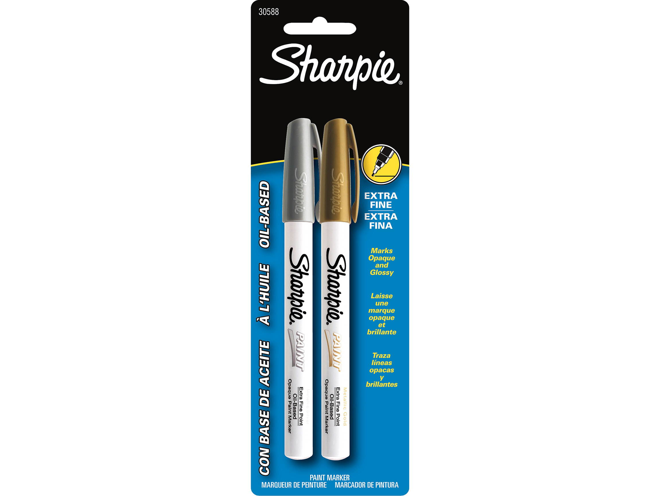Sanford Sharpie Extra Fine Oil-Based Paint Markers
