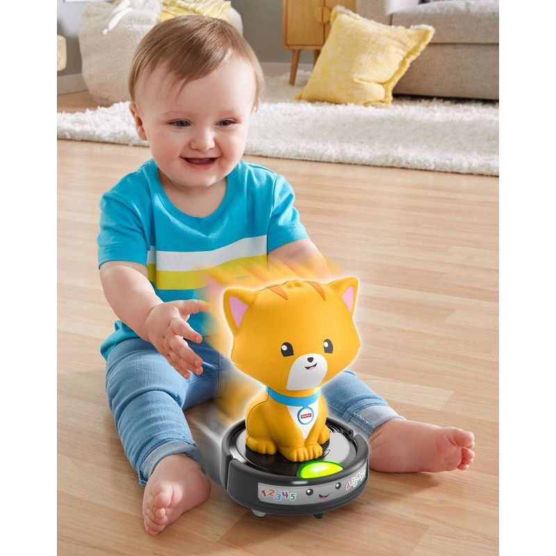 Fisher-Price Laugh & Learn Crawl-after Cat on a Vac