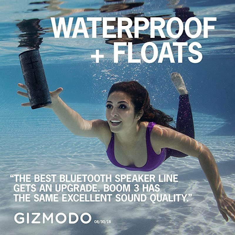 Boom 3 Portable Waterproof Bluetooth Speaker - Lagoon Blue