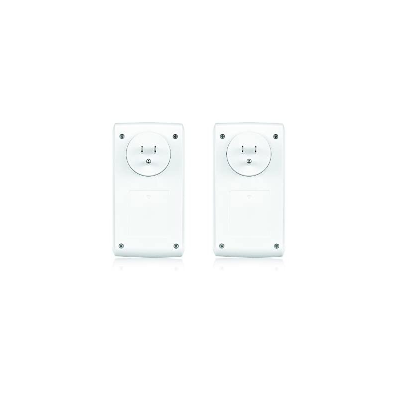 AV2000 1800 Mbps Powerline PassThru 2Port Gigabit Ethernet Adapter Brown Box Kit PLA5456BBKIT