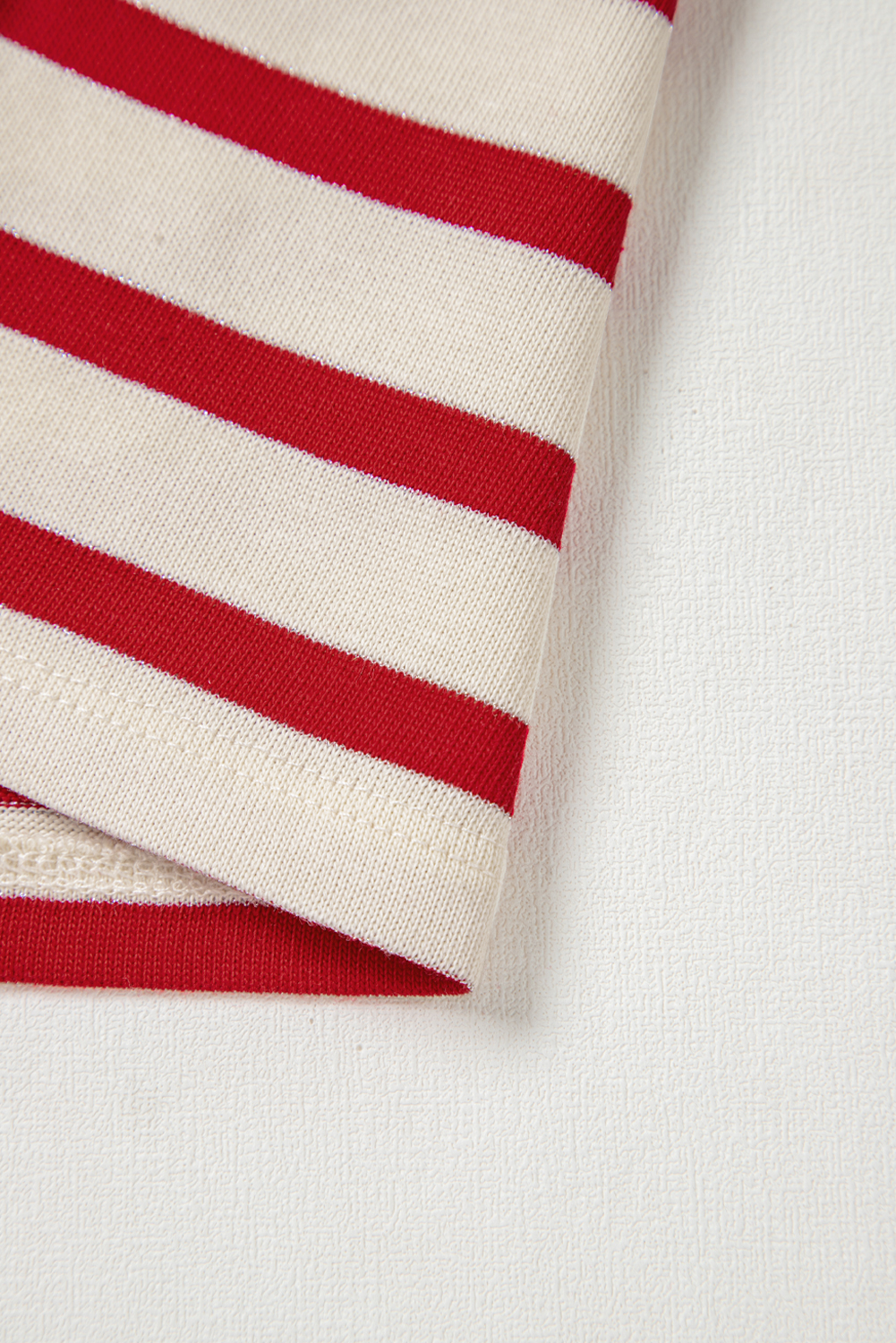 Skobeloff Textured Ruffle Split Top and Drawstring Shorts Set