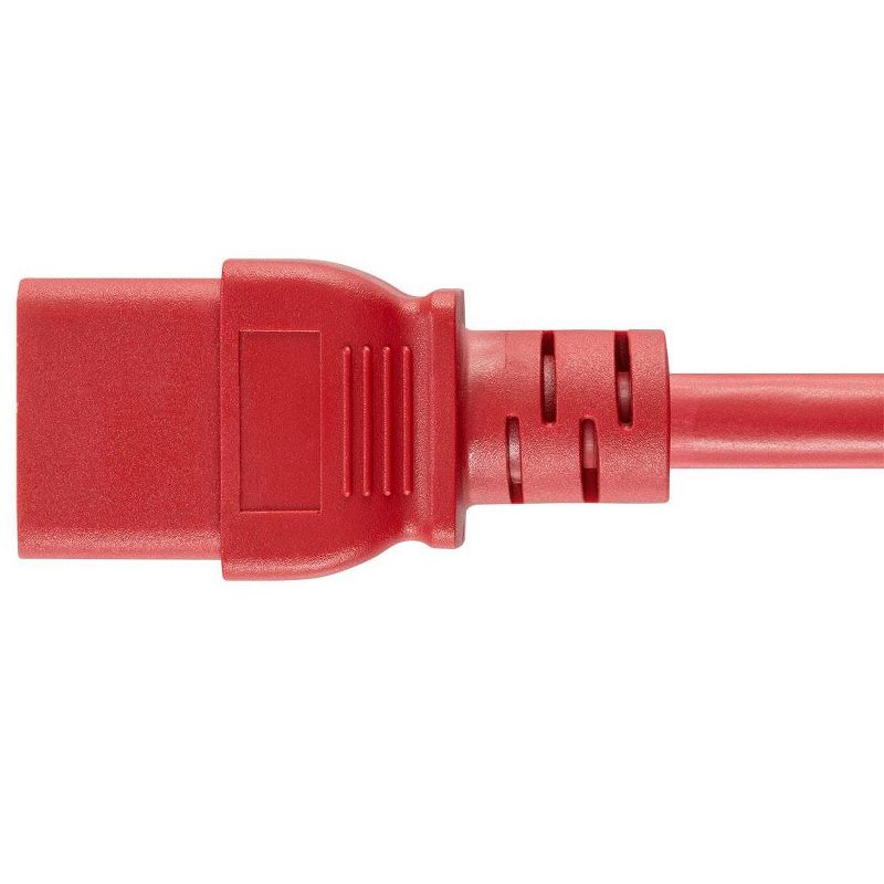 D'Addario Planet Waves IEC to NEMA Plug Power Cable, 10FT 10 ft. Red/Black