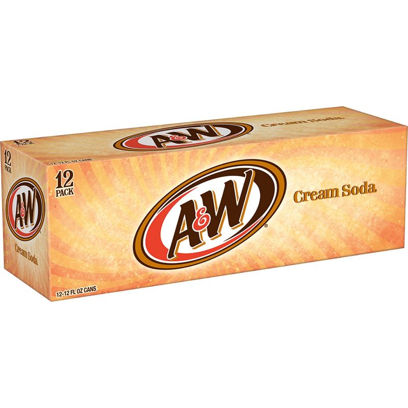 A&W Cream Soda - 12pk/12 fl oz Cans