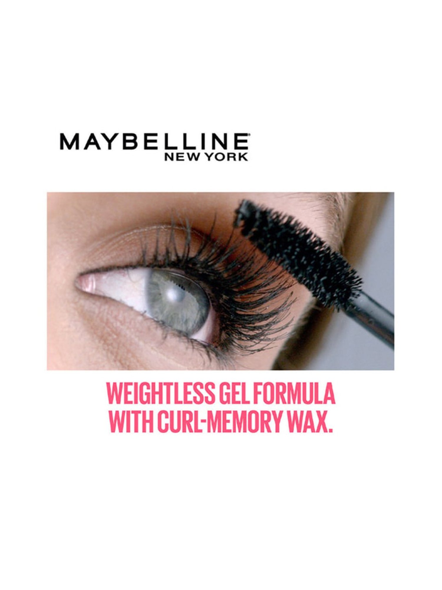 Maybelline New York Volum Express Hyper Curl Mascara - Washable Very Black,9.2ml