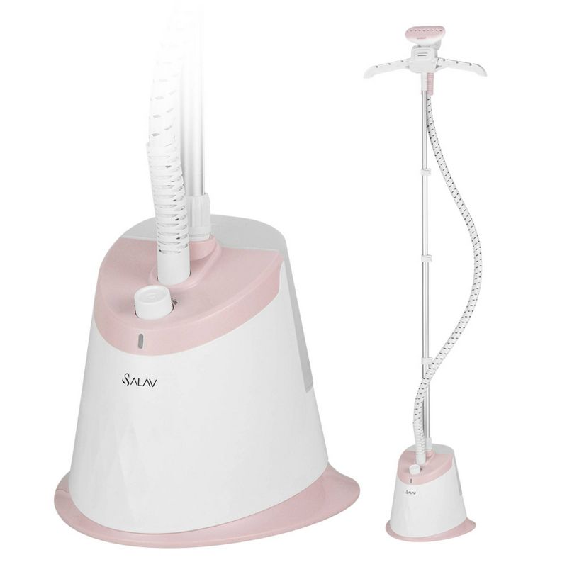 SALAV Garment Steamer with 4 Steam Settings Pink
