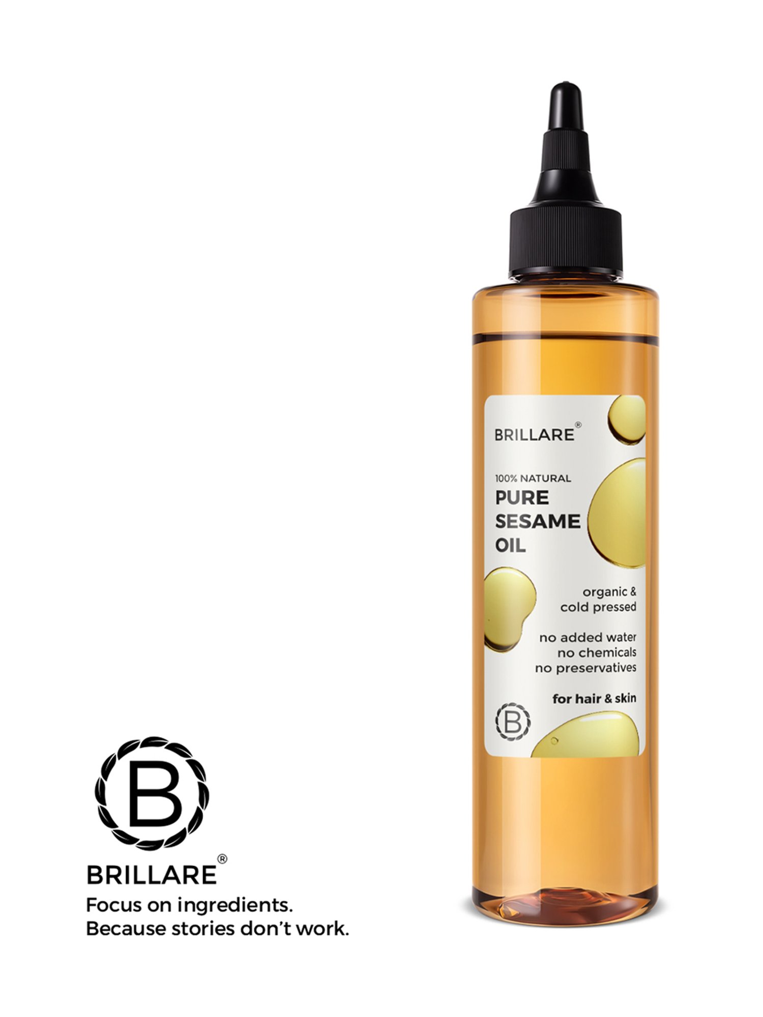 Brillare Pure Seasame Oil - 200 ml