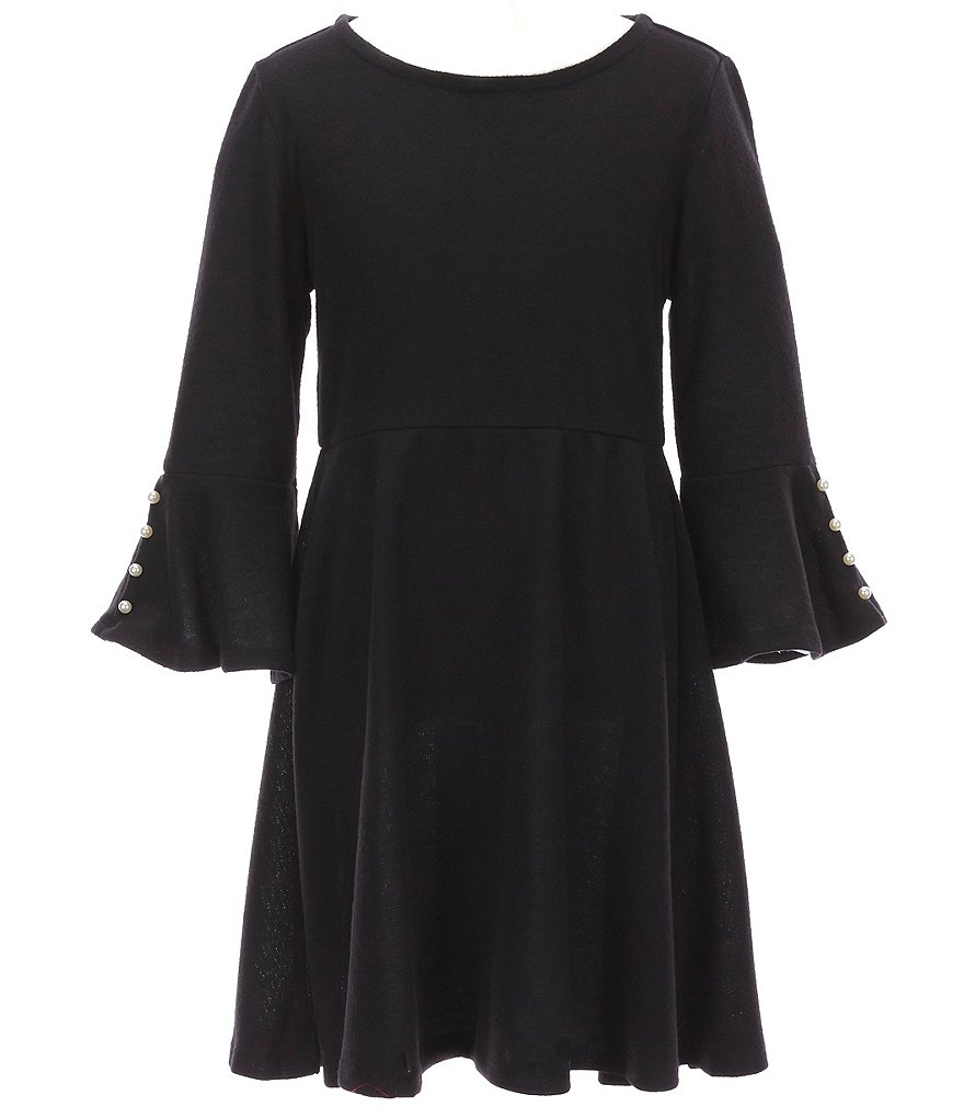 Rare Editions Big Girls 7-16 Tie-Dye Pleated Chiffon Maxi Dress