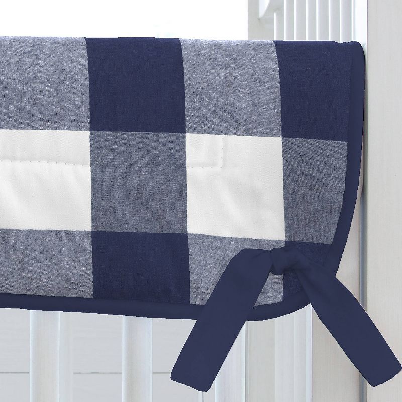 Trend Lab Short Gray Fleece Narrow Crib Rail Cover