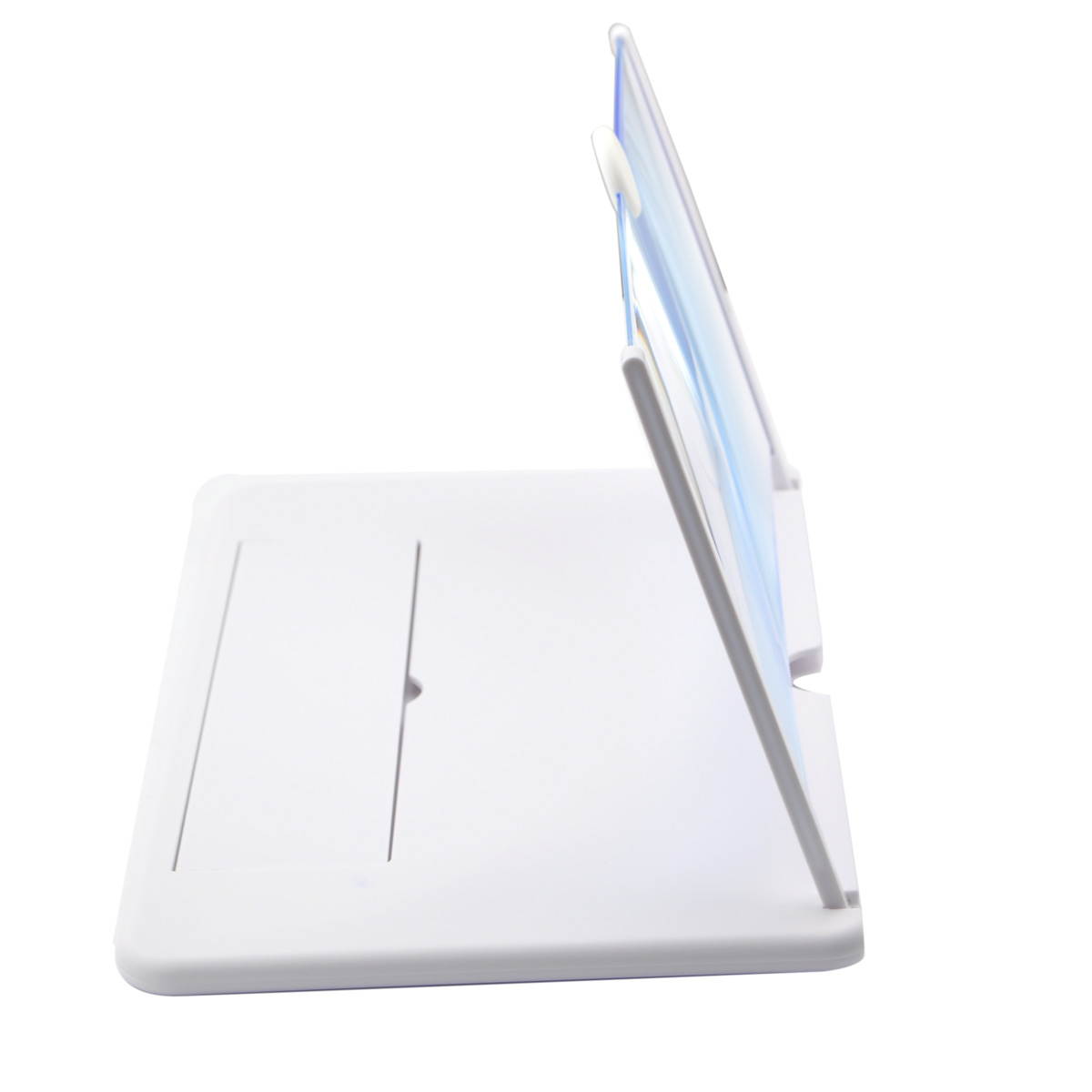 iKKEGOL 12" Screen Magnifier, 3D HD Mobile Phone Enlarger Magnifying Amplifier Projector for Movies Videos and Gaming, Foldable Phone Stand Support All Smartphones