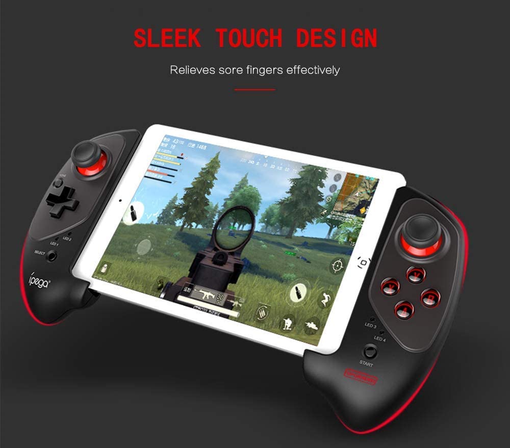 Wireless 4.0 Smart PUBG Mobile Game Controller for Android/iOS Mobile Phone Tablet (Android 6.0 and Higher Systems, ios11.0-13.3 Systems, not Compatible with 13.4 and Higher Systems)