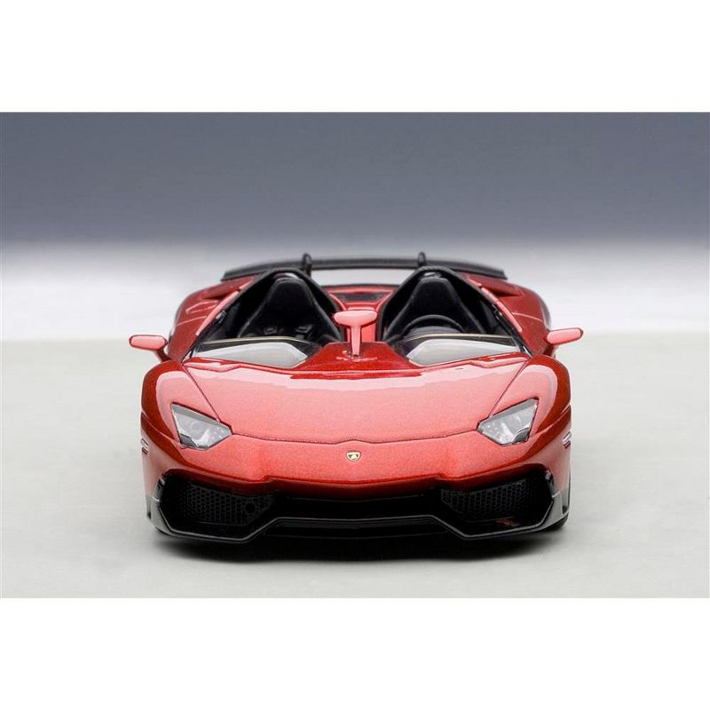 Lamborghini Aventador Roadster J Metallic Red 1/43 Diecast Model Car by Autoart
