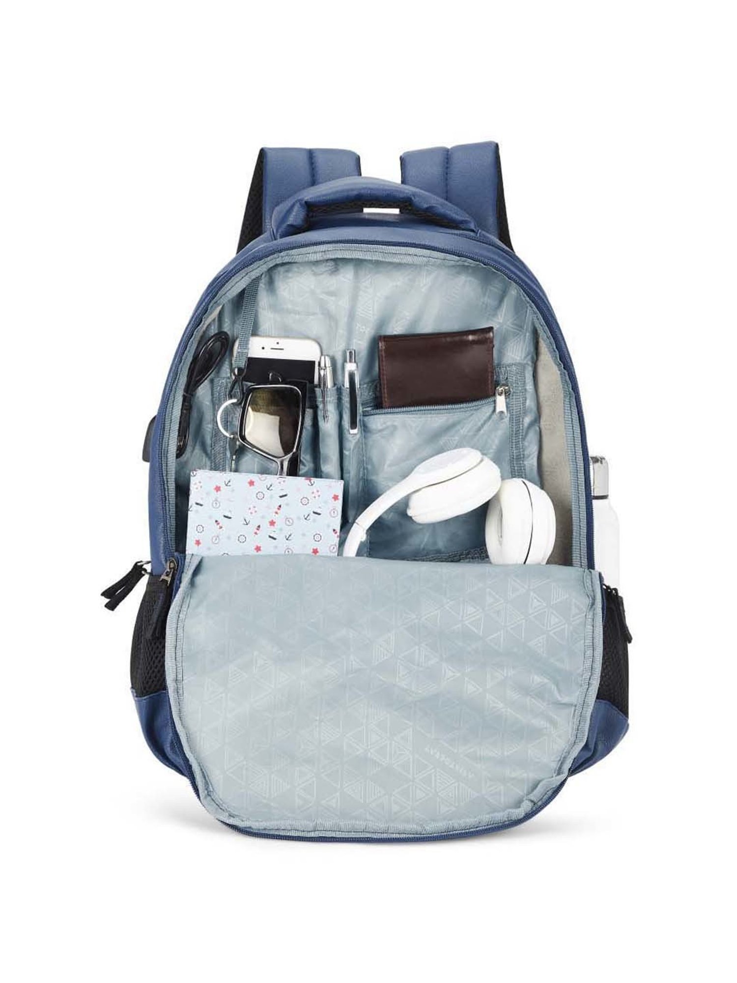 Aristocrat 28 Ltrs Blue Medium Laptop Backpack