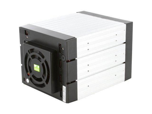 iStarUSA BPU-340SATA-RED 3x5.25" to 4x3.5" SAS/SATA 6.0 Gb/s Hot-Swap Cage