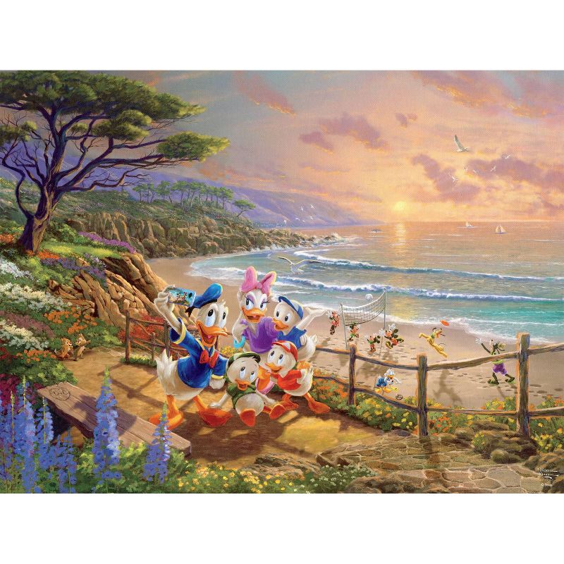 Ceaco Disney Thomas Kinkade: A Duck of a Day Jigsaw Puzzle - 750pc