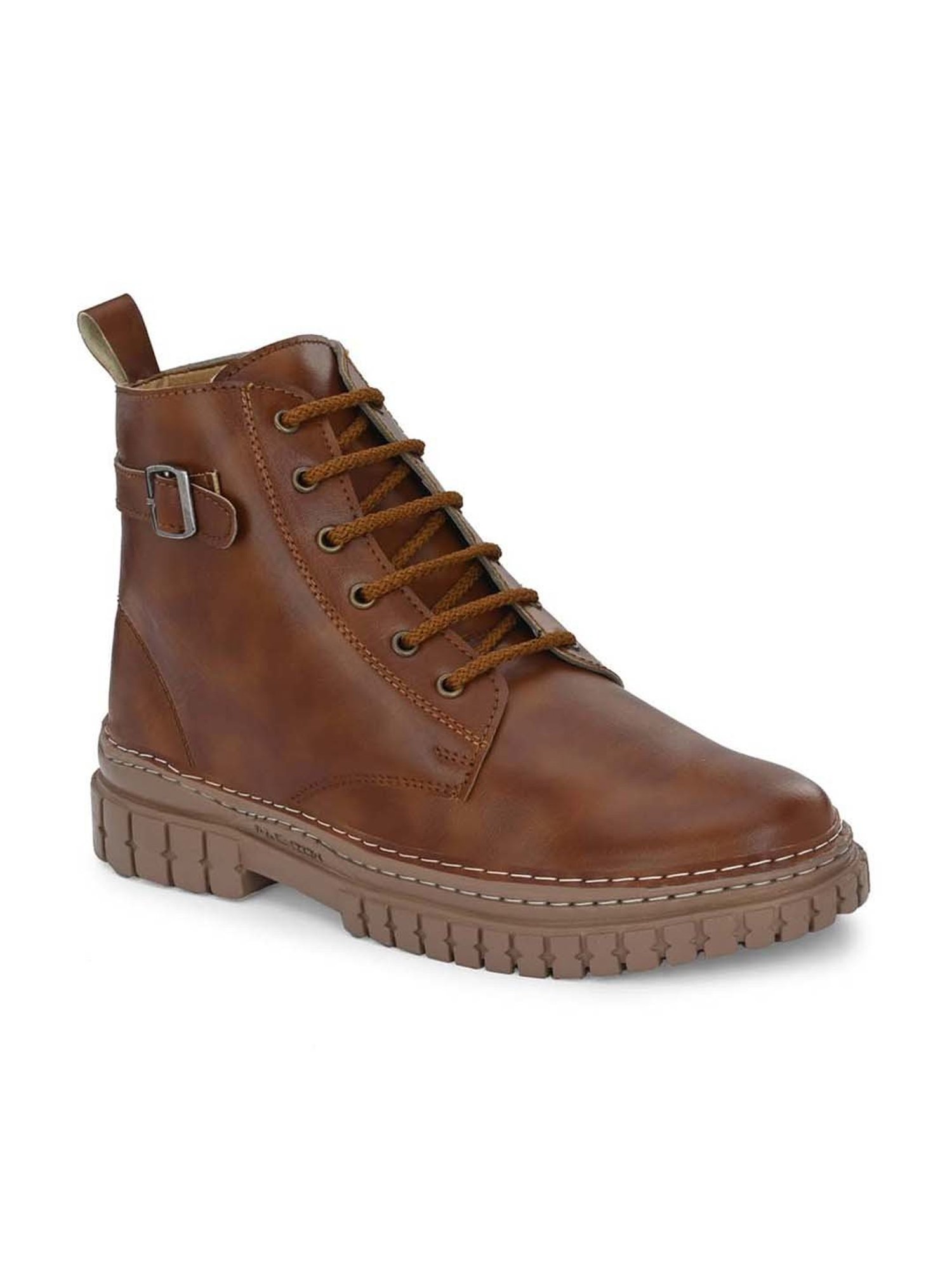 Eego Italy Men's Tan Derby Boots