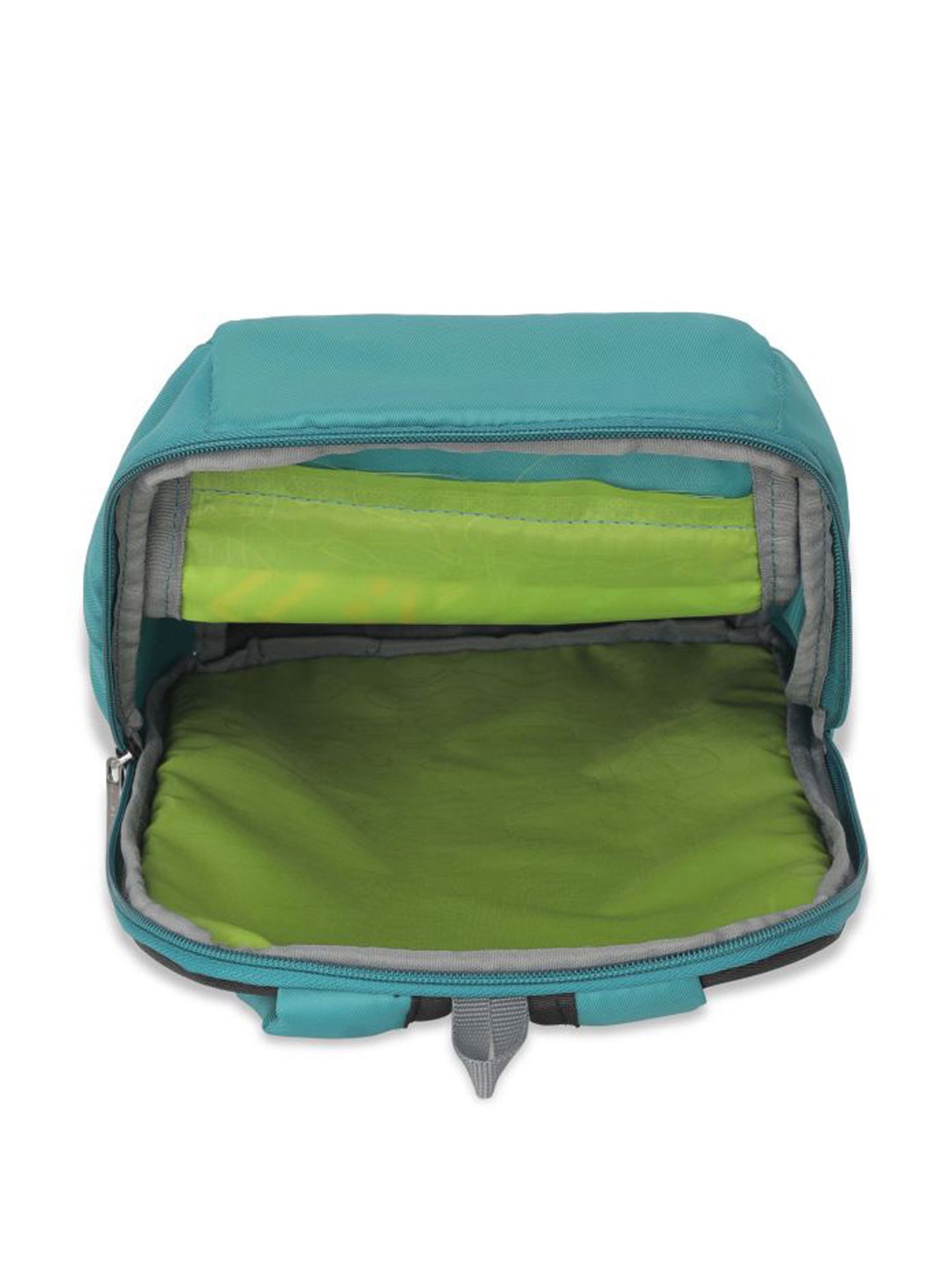 Lavie Sport Sprinter Vector Teal Polyester Printed Backpack - 11 Ltrs