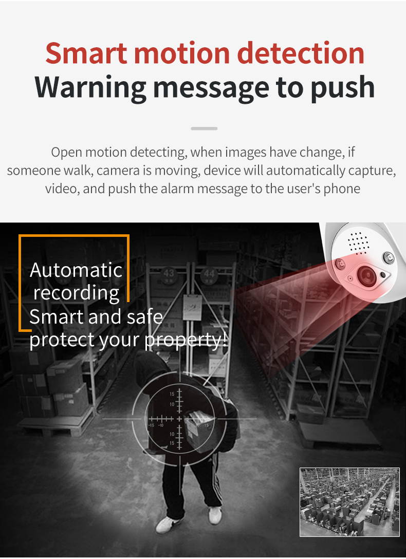 3MP 8-CH Wifi connection remote monitoring protection infrared night vision two-way voice intercom smart humanoid detection CCTV surveillance camera security system kit