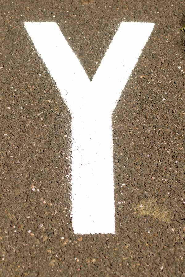 Individual Letter and Number Stencils 8" - character 'D'