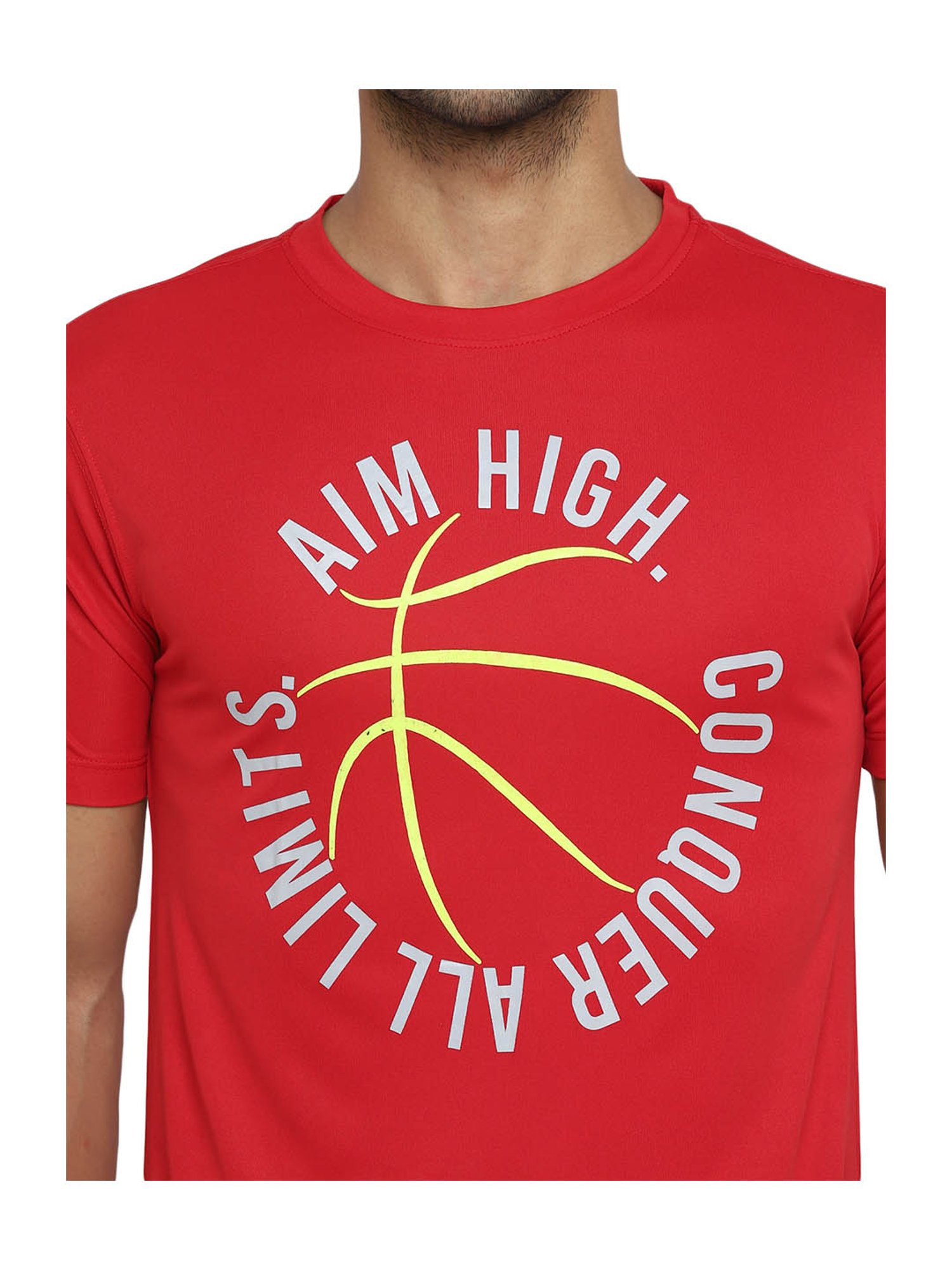 OFF LIMITS Red Regular Fit Short Sleeves T-Shirt