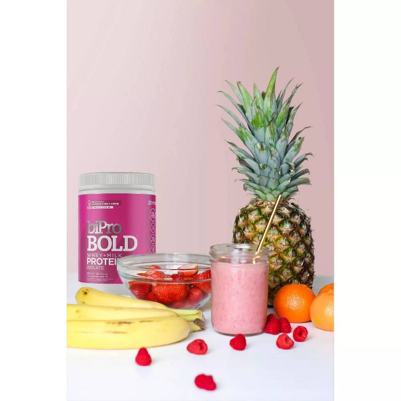 BiPro Bold Protein Powder - Strawberries & Crème - 1lb
