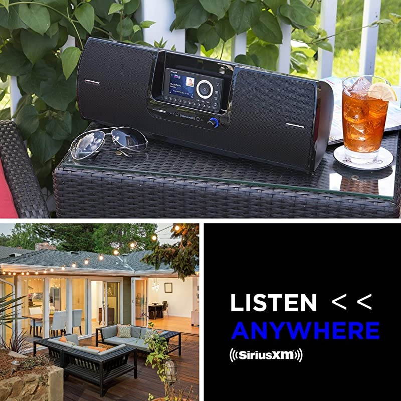 SXSD2 Portable Speaker Dock Audio System for Dock and Play Radios Black