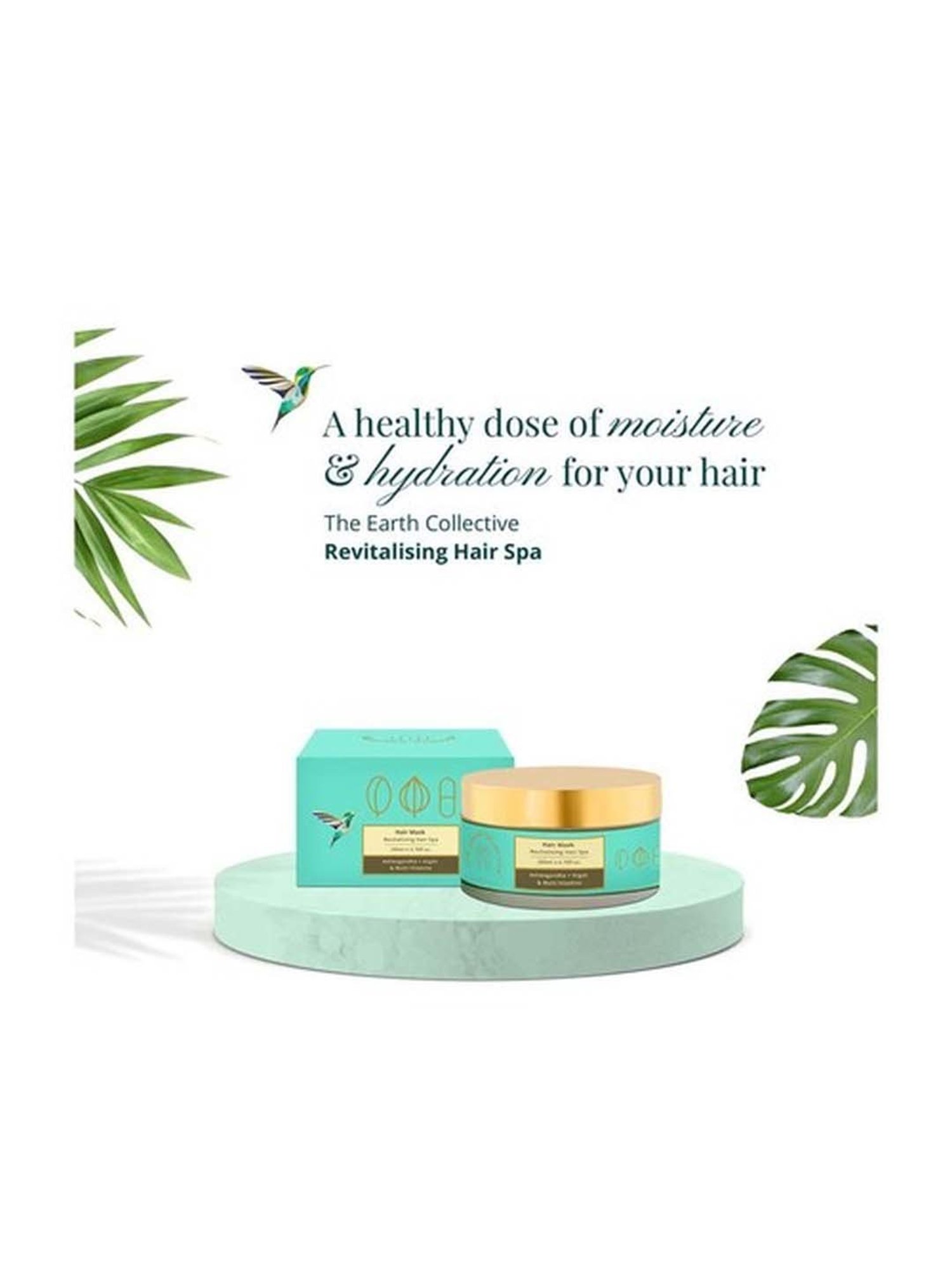 The Earth Collective Revitalising Hair Spa Hair Mask - 200 ml