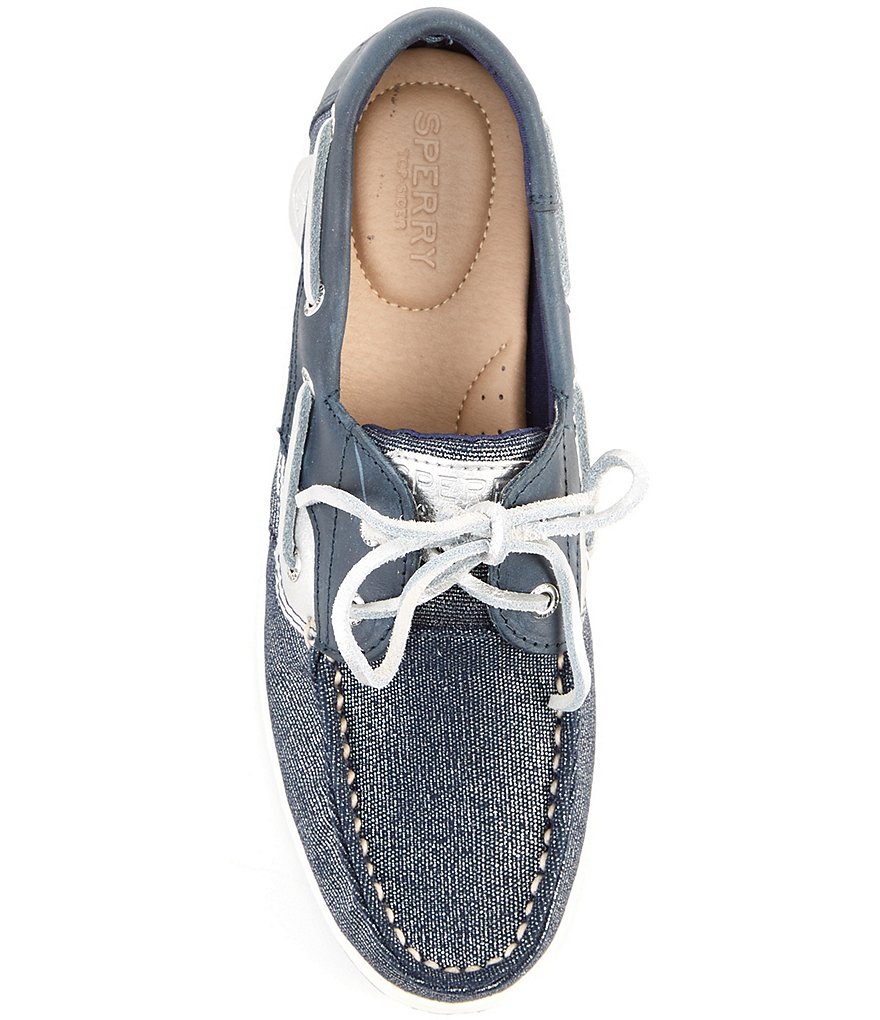 Sperry Koifish Sparkle Textile Boat Shoes