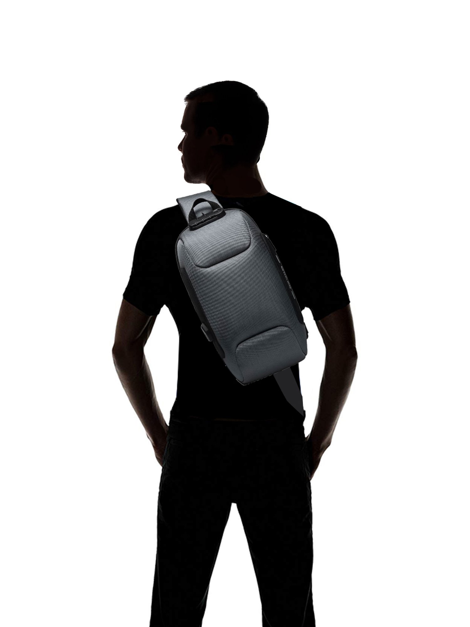 Ozuko Nova Voyage 10 Ltrs Grey Medium Backpack