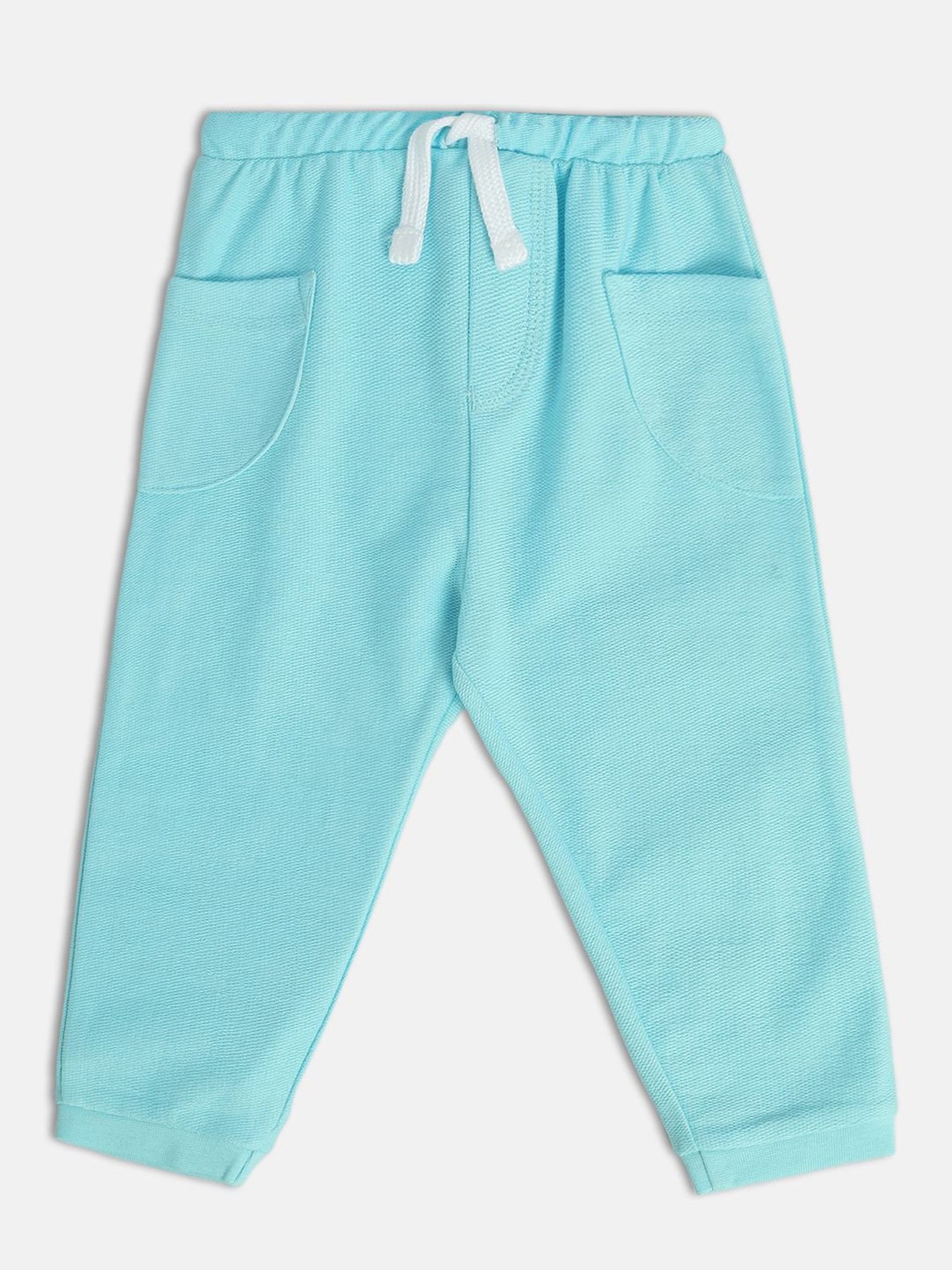 MINIKLUB Kids Blue Solid Joggers