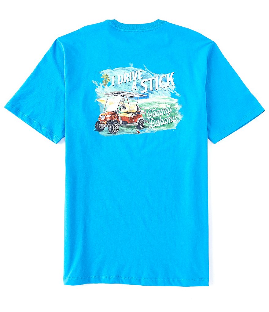 Tommy Bahama Big & Tall Drive A Stick Short-Sleeve Tee