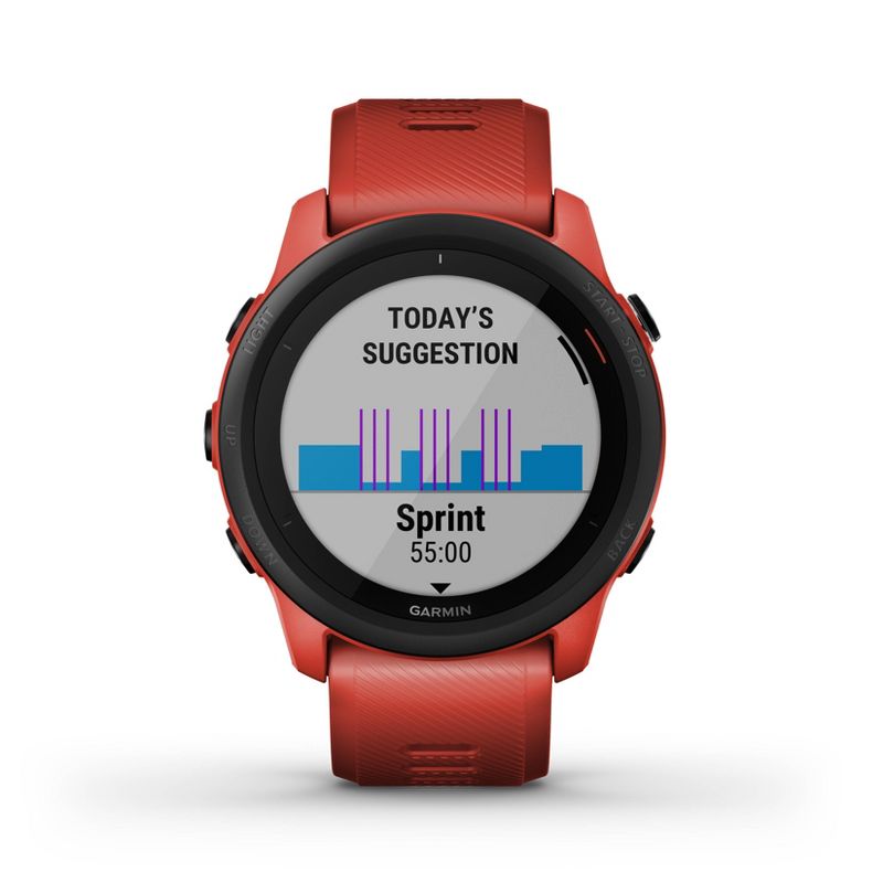 Garmin Forerunner 745 GPS Running and Triathlon Smartwatch - Magma Red