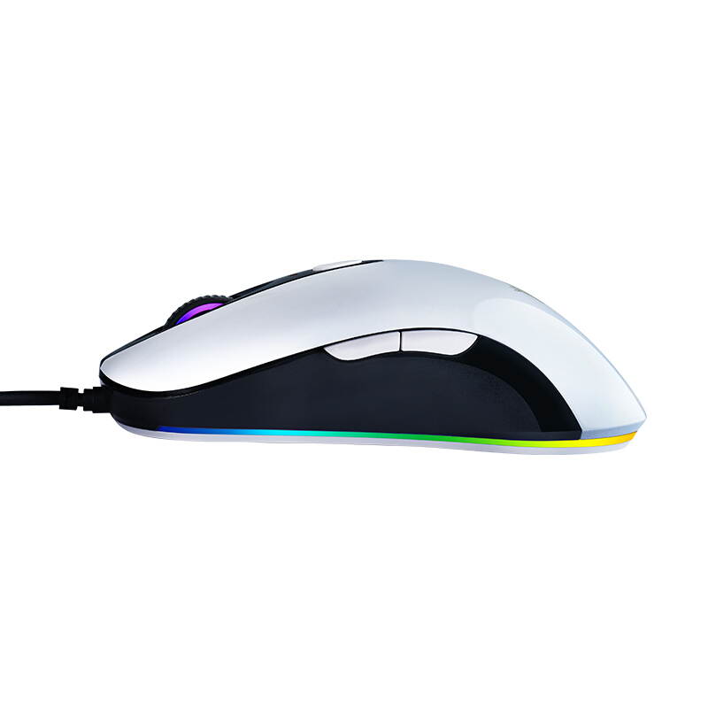 MSI DS102 RGB Gaming Mouse, Wired, RGB Streamer Faith Dragon Soul Light Gaming Mouse, Custom Macro, 10000DPI