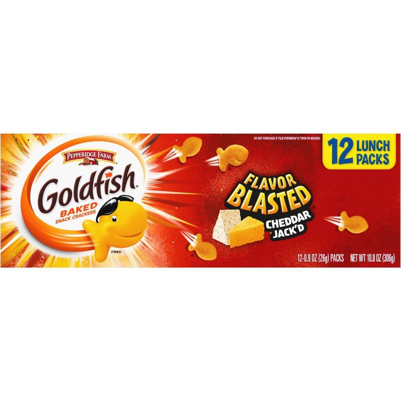 Pepperidge Farm Goldfish Cheddar Jacked  - 12ct