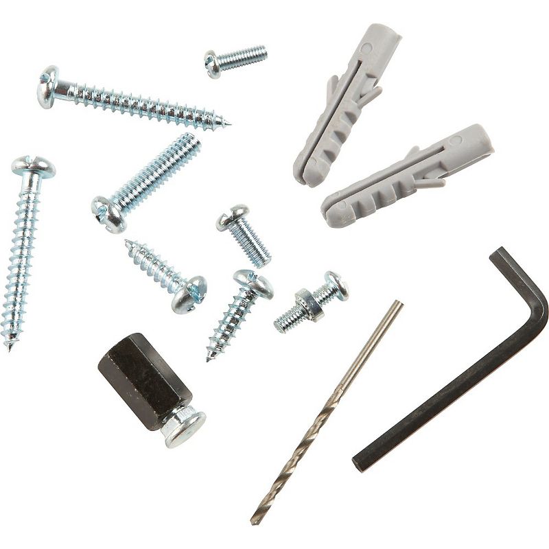 Insten Wall Mount Holder For Google Home Mini, AC Outlet Bracket Hanger Built-in Cable Management Hide Messy Wires, White