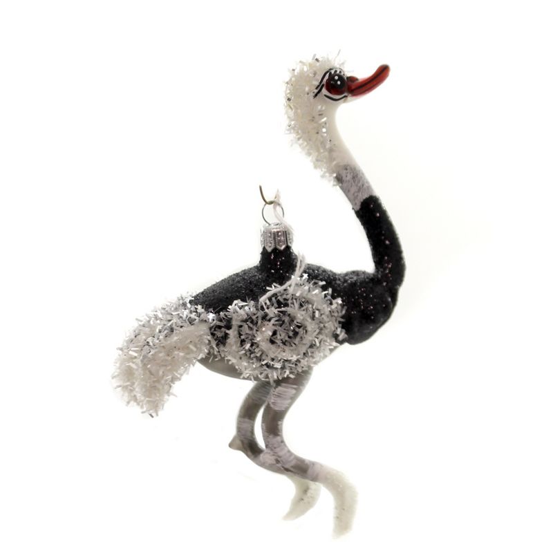 Morawski 7.0" Ostrich Flightless Bird  -  Tree Ornaments
