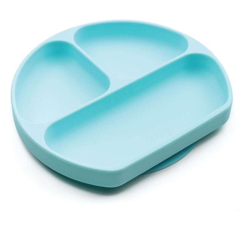 Bumkins Silicone Grip Dish - Blue